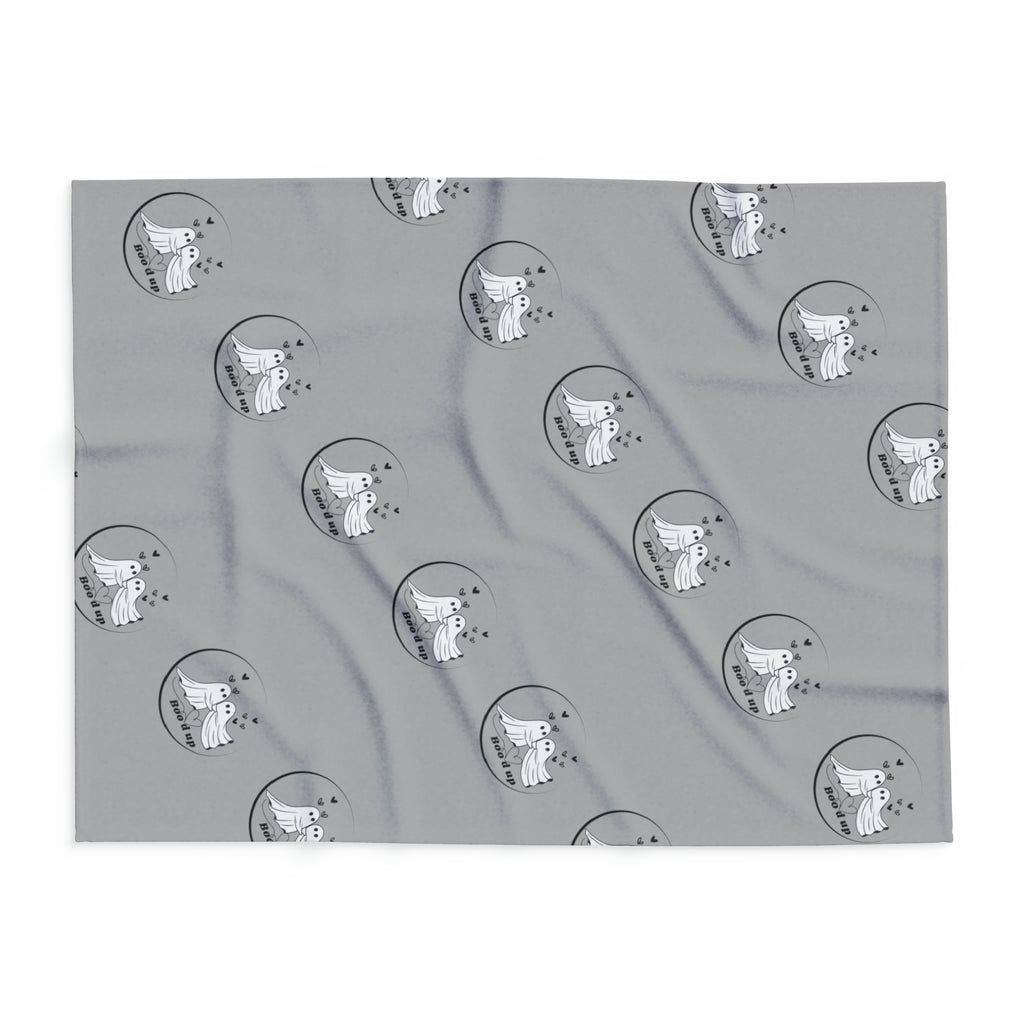 Bood Up Grey - Arctic Fleece Blanket