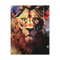 Drip Lion Inferno Motif - Canvas