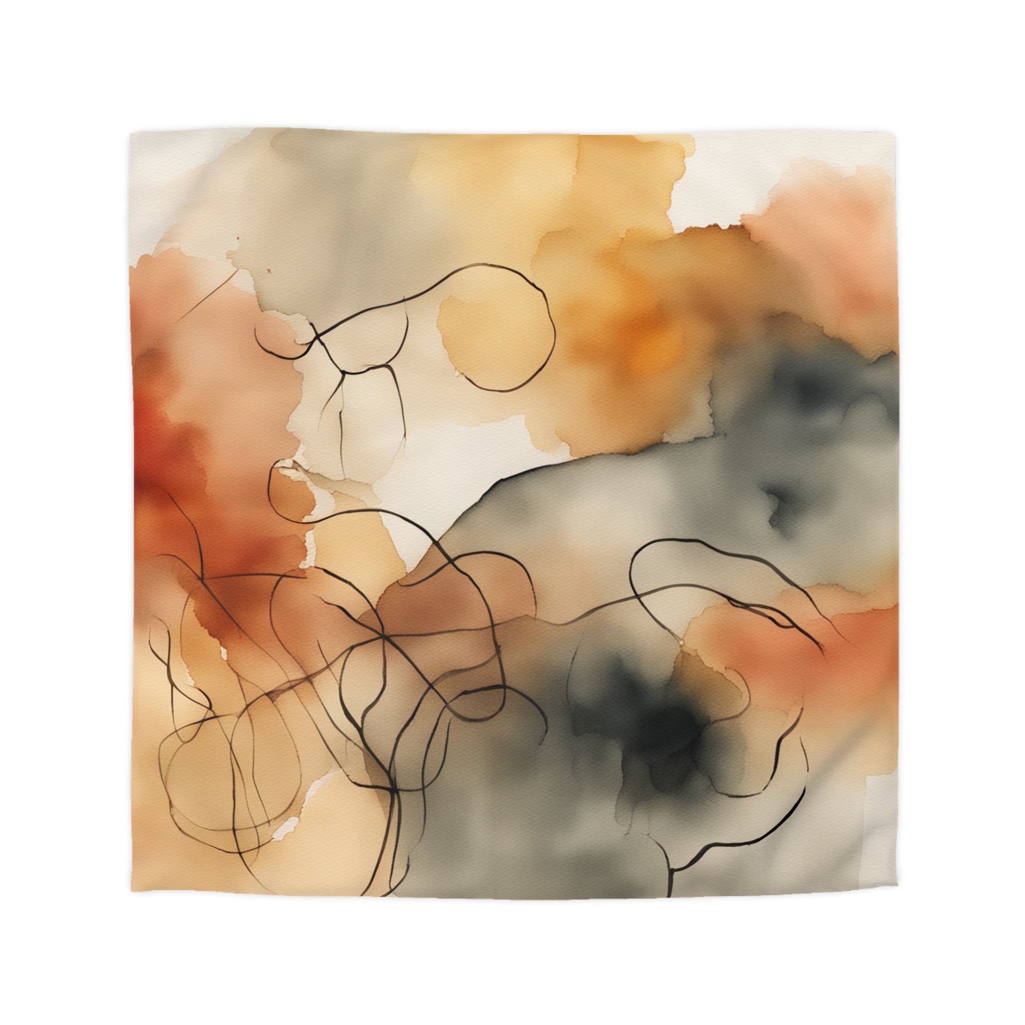 Rainy Day Pascal - Microfiber Duvet Cover