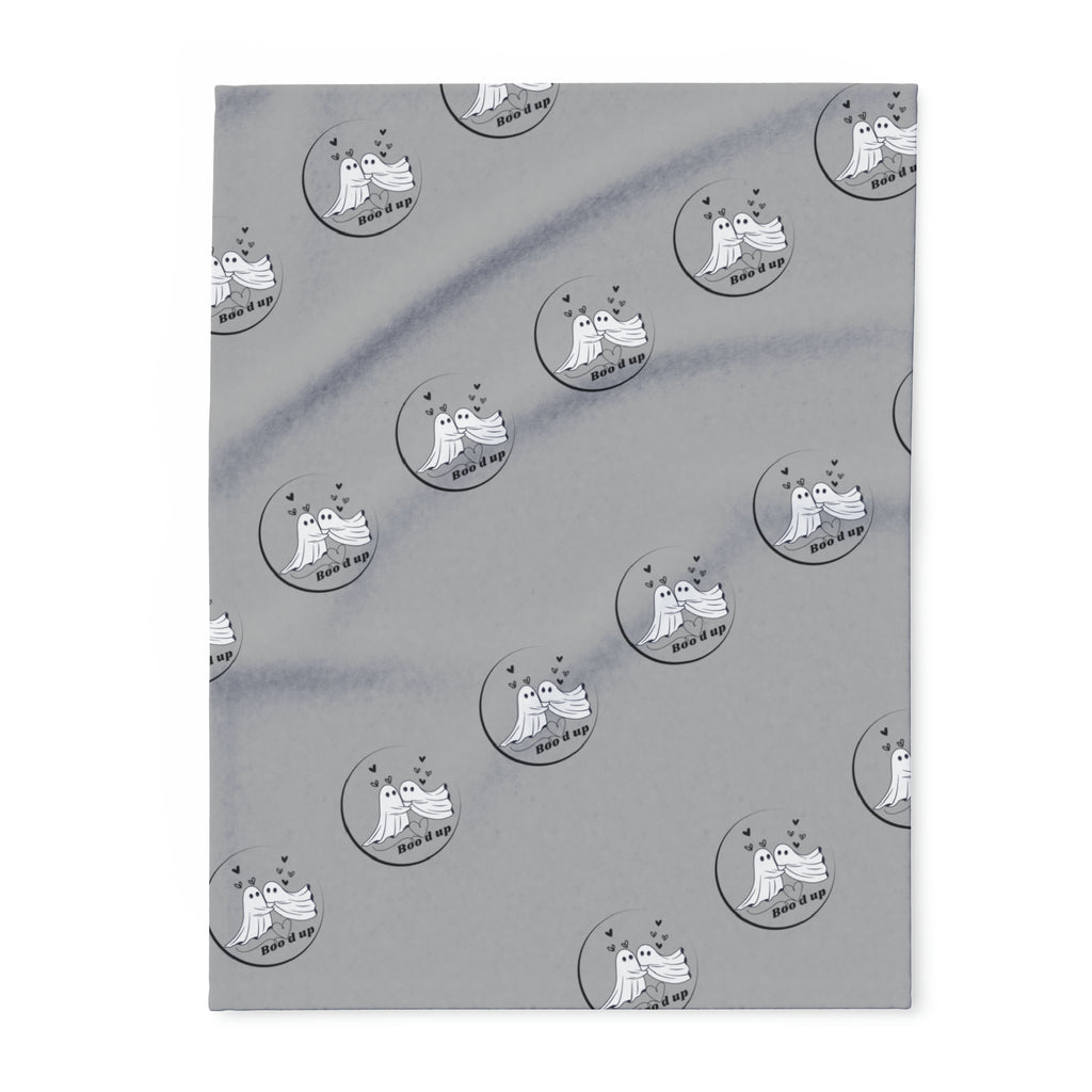 Bood Up Grey - Arctic Fleece Blanket