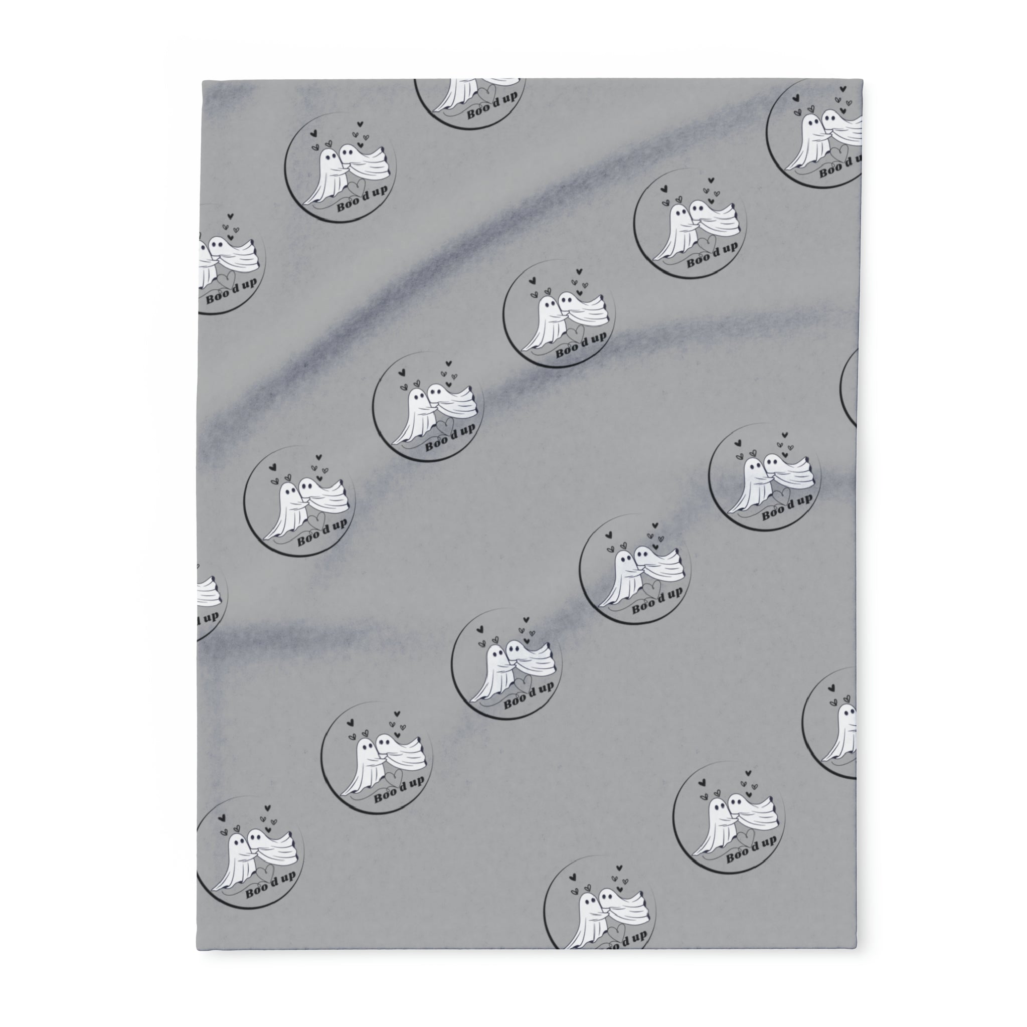 Bood Up Grey - Arctic Fleece Blanket