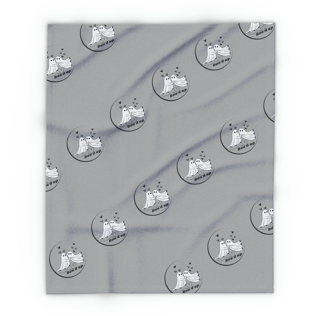 Bood Up Grey - Arctic Fleece Blanket