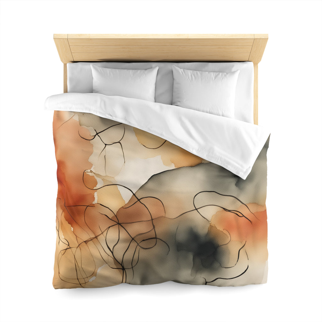 Rainy Day Pascal - Microfiber Duvet Cover