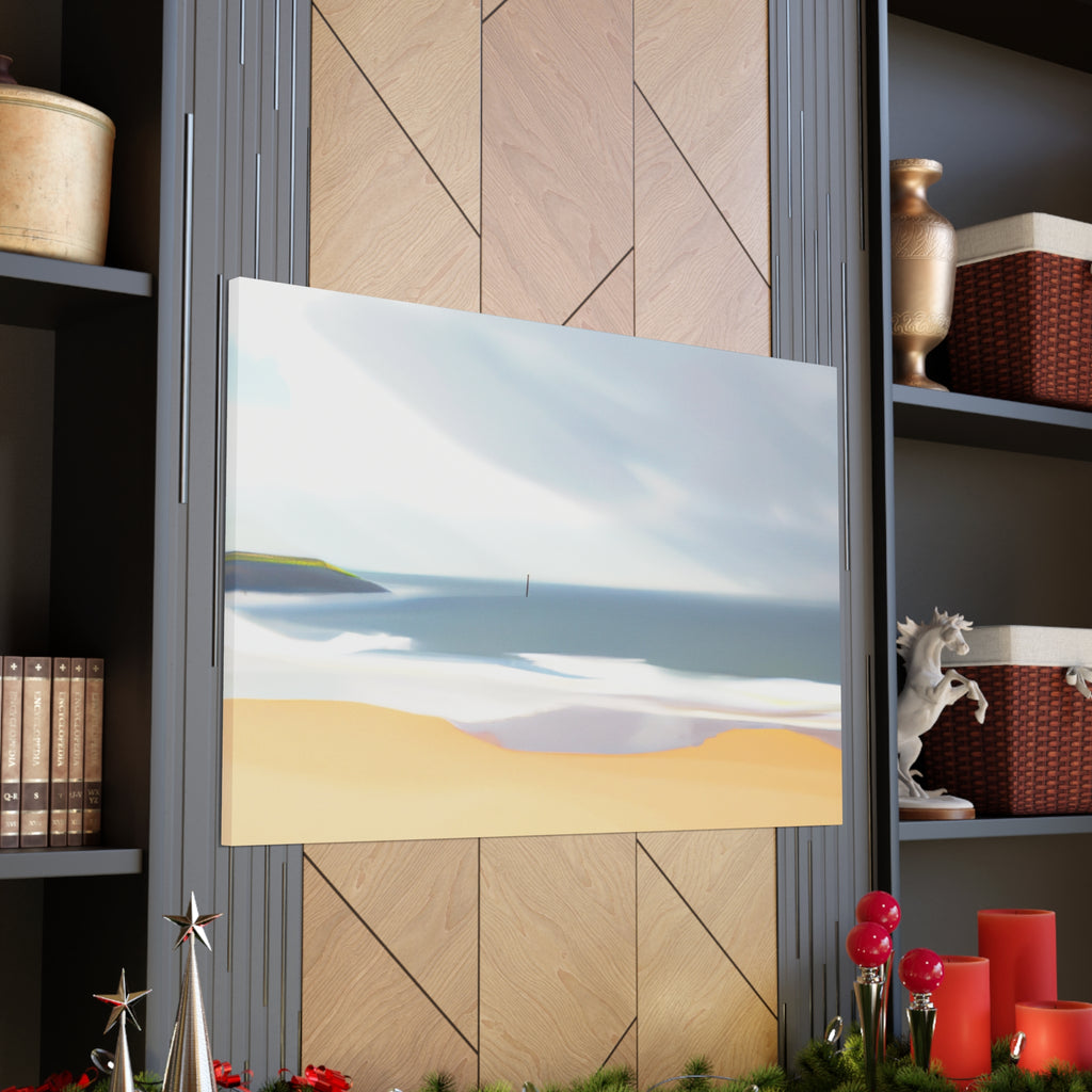 Silver Sand Beach, Baja California, Mexico - Canvas
