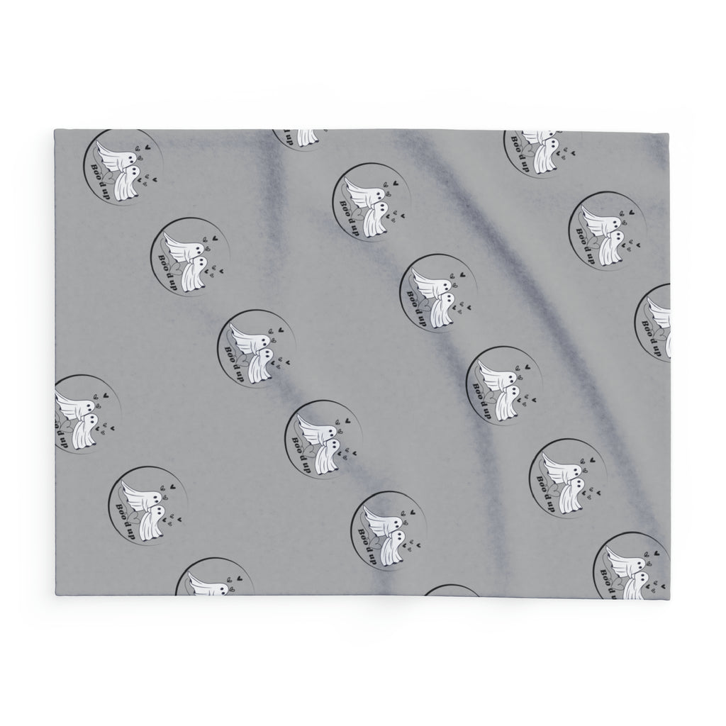 Bood Up Grey - Arctic Fleece Blanket