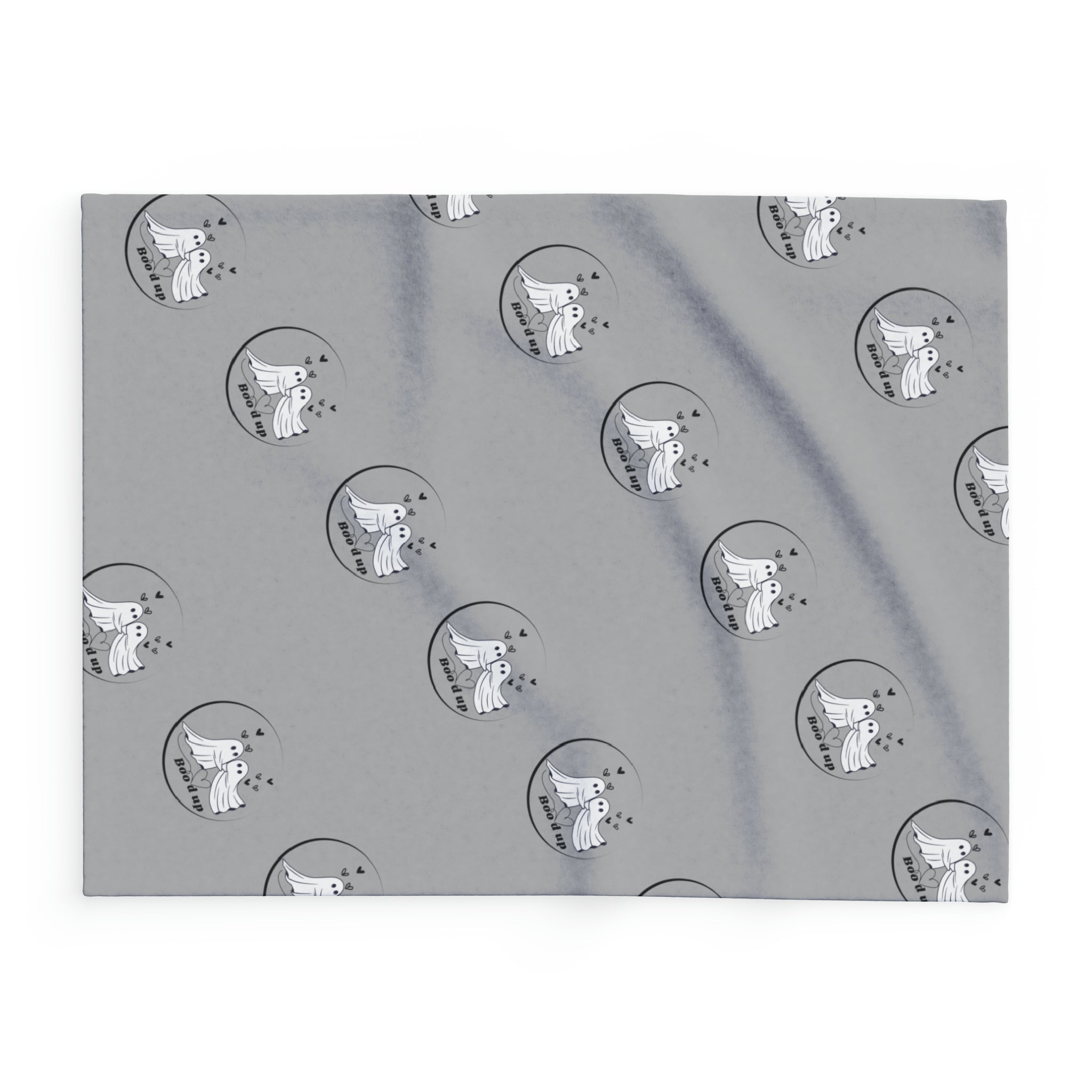 Bood Up Grey - Arctic Fleece Blanket