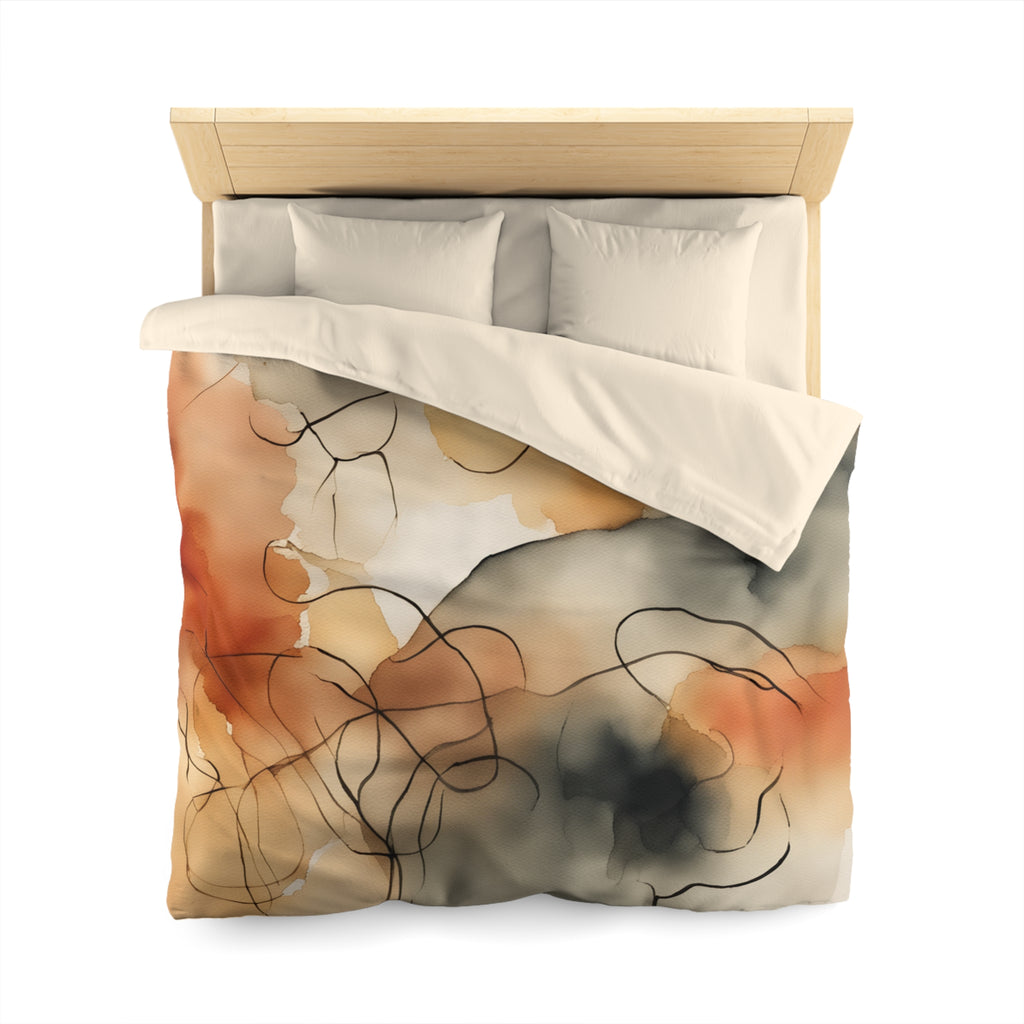 Rainy Day Pascal - Microfiber Duvet Cover