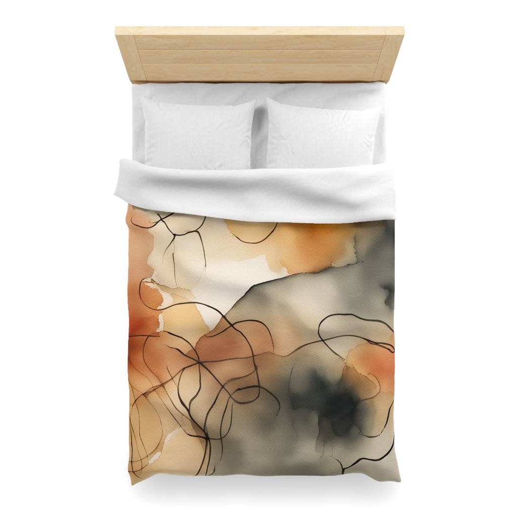 Rainy Day Pascal - Microfiber Duvet Cover