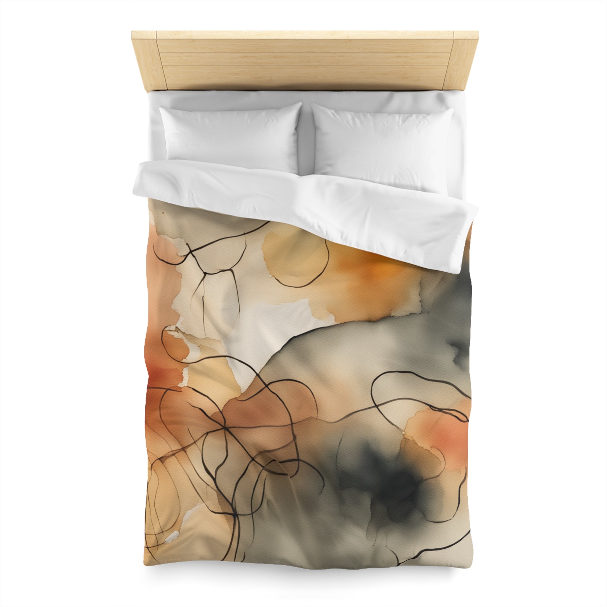 Rainy Day Pascal - Microfiber Duvet Cover