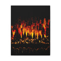 Night Light Life Landscape - Canvas