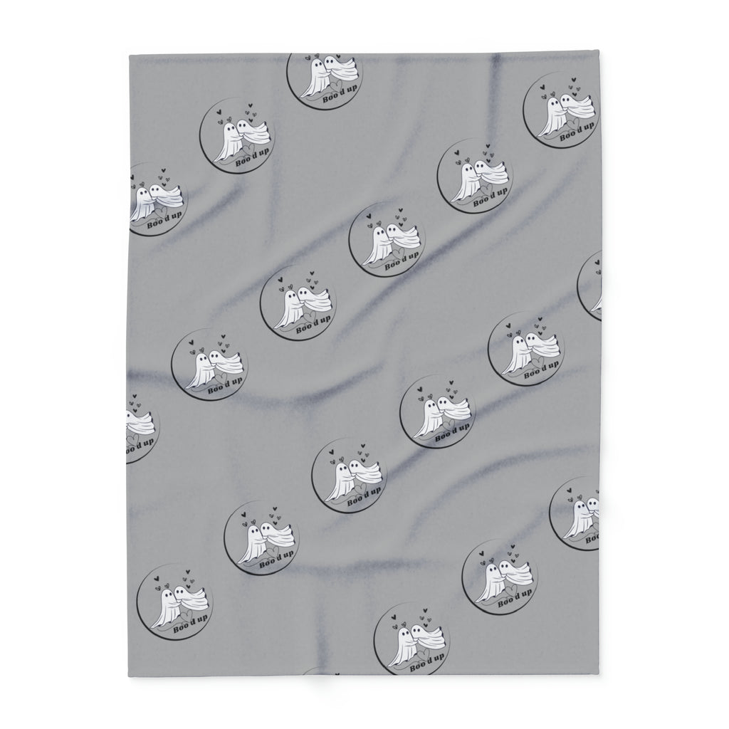 Bood Up Grey - Arctic Fleece Blanket