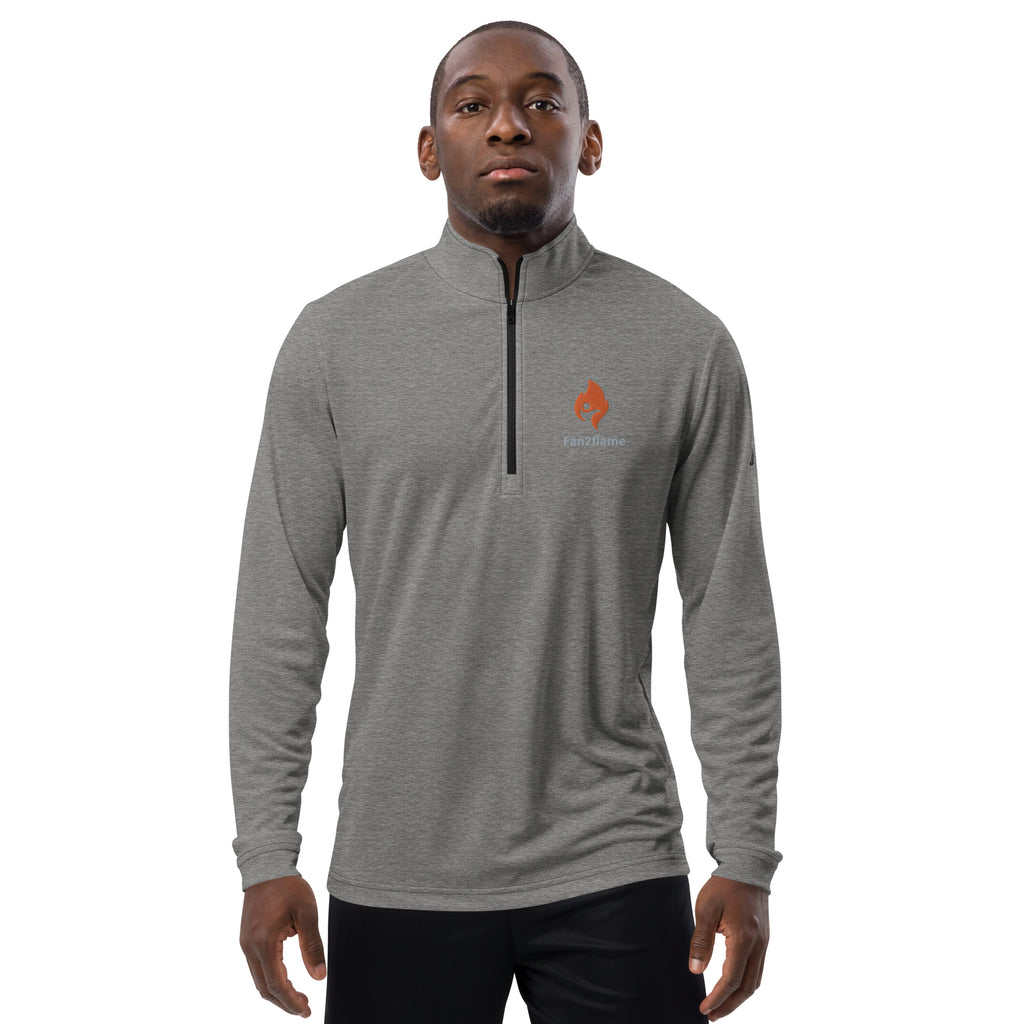 Fan2Flame Active Flame embroidered Quarter zip pullover