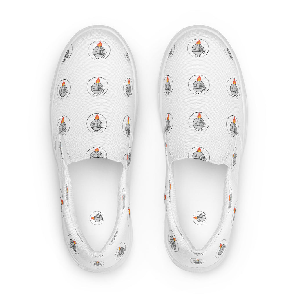 Fan2Flame Print - Women’s slip-on canvas shoes